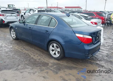 2007 BMW 530I from USA, damaged, VIN WBANE73537CM50545